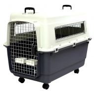 Unknown XL Dog Plastic Kennel Direct Premium and Travel Crate Durable and Convenient Easy Assembly and Clean - Skroutz Deals