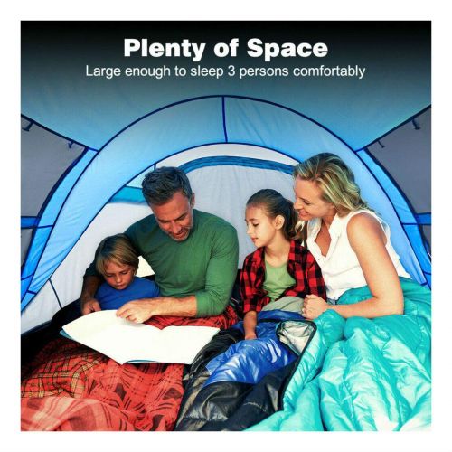  Unknown 5-Person Instant Pop-Up Tent Camping Outdoor Family Hiking Shelter Waterproof US