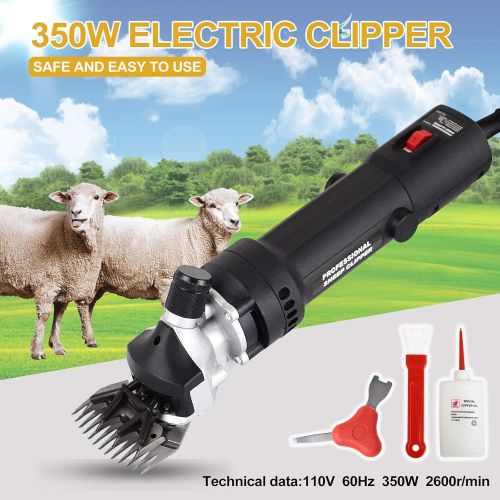  Unknown 350W Electric Shears Clippers Goat Sheep Animal Shave Grooming Farm Supplies