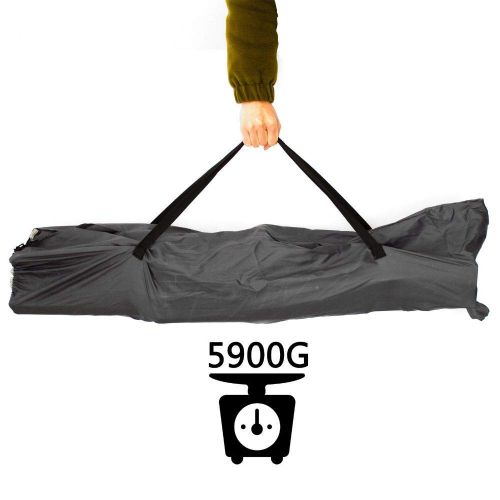  Unknown Portable Folding Bed Stable Camping Cot Outdoor Travel Sleeping with Carry Bag