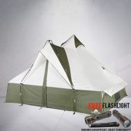 Unknown Hazel Creek 8 Person Lodge Tent Bundled with Free Flashlight
