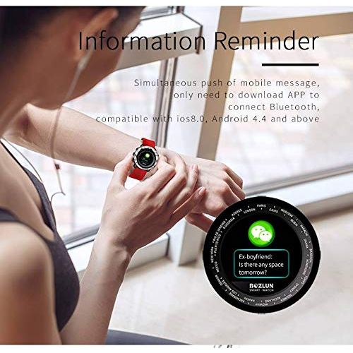  Unmbo Clever Watch/24-hour Continuous Heart Rate Monitor/Physical Fitness Tracker/Bluetooth Smart Watch Fashion Physical Education The Man Women