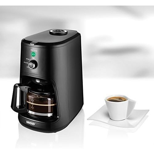  Unold 28725 Kaffeeautomat-Muehle Kompakt, Kunststoff Schwarz