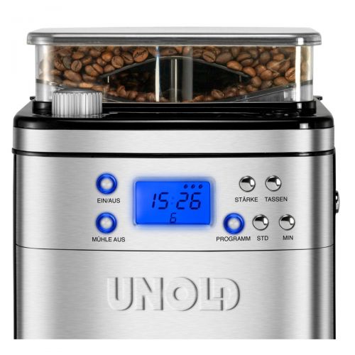  Unold 28736 Kaffeeautomat mit integrierter Muhle, Kaffeemuehle