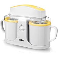 [아마존베스트]Unold 48850Ice Cream Maker Duo, Volume for 2x 500ml