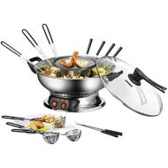 [아마존베스트]Unold Asia Fondue, 1950 W, Stainless Steel