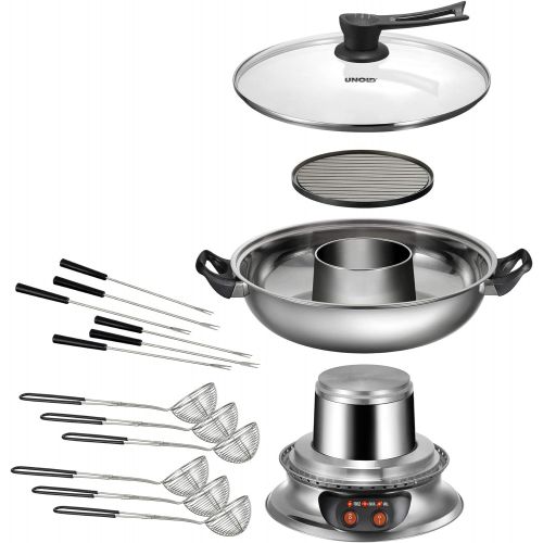  [아마존베스트]Unold Asia Fondue, 1950 W, Stainless Steel