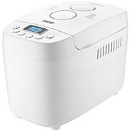UNOLD Backmeister 68520 Big White for up to 1,500 g of bread, with 15 programs for gluten free bread, timer function, ware holding function, LCD display, White