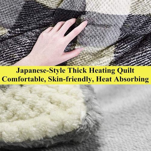  Unskrl Japanese kotatsu Table kotatsu Japanese Stove kotatsu Japanese Stove Winter Table Quilt Winter futon Wood Square Heating Thickening Stove