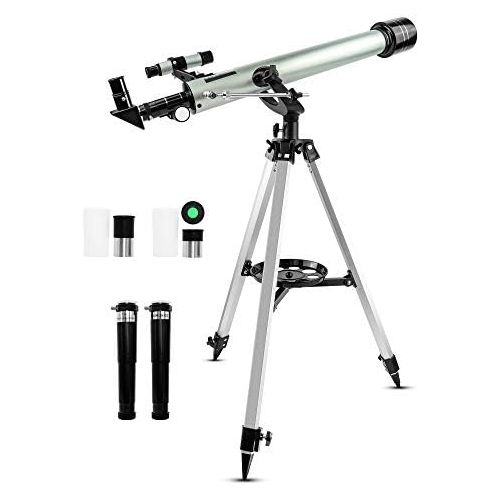  [아마존베스트]Refractor Telescope, Uong Professional 525X Astronomical Telescope Children Telescope Telescope with Tripod Learning Toy and Finder Scope for Astronomy Beginners Children Education