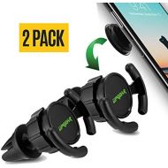 [아마존베스트]PopGear Pop Clip Car Mount & Holder for Cell Phone [2 Pack] - Air Vent Clip Designed for Android or iPhone with Pop Out Clip || Sturdy Mount with 360 Degrees Grip & Lock for GPS Na