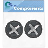 2 Pack UpStart Components Replacement Cross Blade, Extractor Blade for NutriBullet Pro 900w & NutriBullet Original 600w Blenders