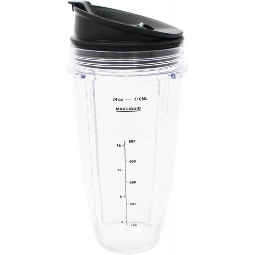  UpStart Components Replacement for 24 oz Nutri Ninja Cup 103KCP Compatible with BL480 Nutri Ninja Blender