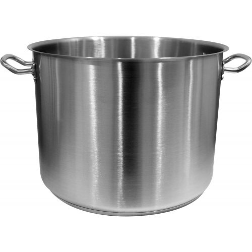  Update+International 8 Qt Stainless Steel Stock Pot w/Cover: Kitchen & Dining