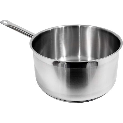  [아마존베스트]Update International SSP-2 Stainless Steel Sauce Pan with Cover, 2-Quart, silver