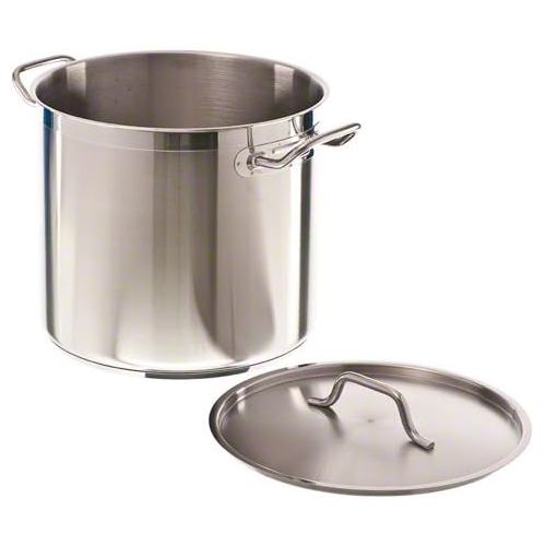  Update International (SPS-60) 60 Qt Induction Ready Stainless Steel Stock Pot wCover