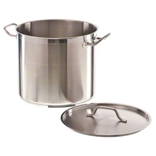  Update International (SPS-60) 60 Qt Induction Ready Stainless Steel Stock Pot wCover