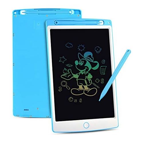  [아마존베스트]Upgrow LCD Writing Tablet, 10 Inch LCD Writing Board with Colourful Writing, Graphic Tablets, Writing Board Digital Writing Board Paperless Painting Board for Children School Graff