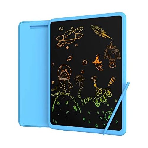  [아마존베스트]Upgrow LCD writing tablet, 11 inch LCD writing boards with colourful font, graphic tablets, writing board, digital writing board, paperless painting board for children, school, gra