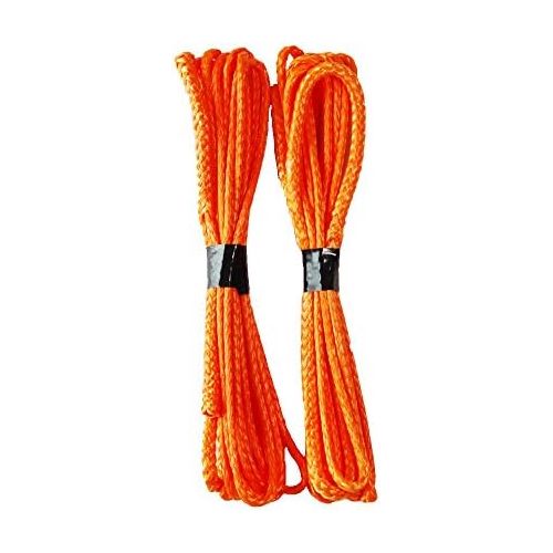  Upline uhmwpe Hangematte Whoopie Tragetuecher Set der 2 verstellbare Camping-Seile, Orange