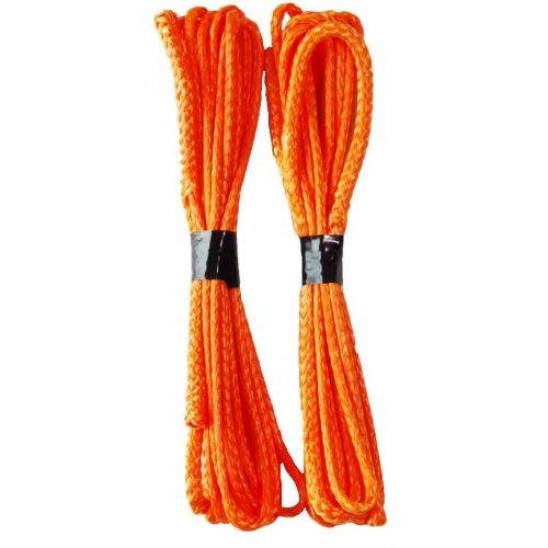  Upline uhmwpe Hangematte Whoopie Tragetuecher Set der 2 verstellbare Camping-Seile, Orange