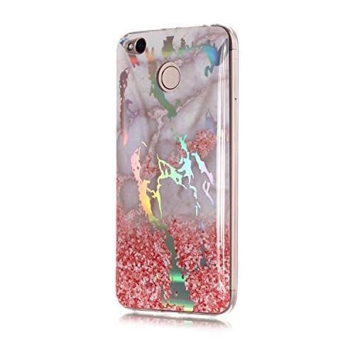  [아마존베스트]-Service-Informationen Uposao Compatible with Mobile Phone Case Marble Xiaomi Redmi 4X Protective Soft Silicone Case Glitter Marble Pattern Silicone Transparent Case Mobile Phone Case Transparent Thin Mo