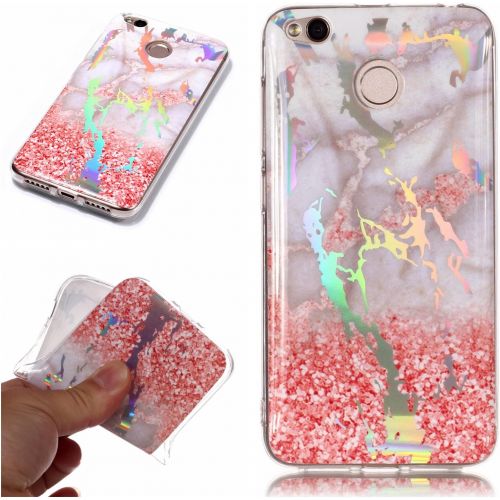  [아마존베스트]-Service-Informationen Uposao Compatible with Mobile Phone Case Marble Xiaomi Redmi 4X Protective Soft Silicone Case Glitter Marble Pattern Silicone Transparent Case Mobile Phone Case Transparent Thin Mo