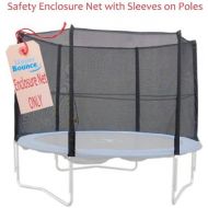 Upper Bounce Trampoline Enclosure Safety Net Only, Installs Outside of Frame, Poles Sold Separately