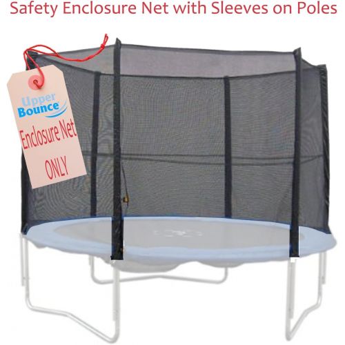  Upper Bounce Trampoline Enclosure Safety Net Only, Installs Outside of Frame, Poles Sold Separately