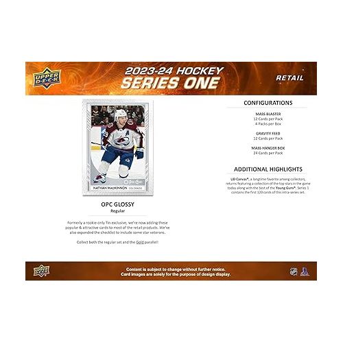  Upper Deck 2023-24 Series 1 Hockey Card Collector's Tin