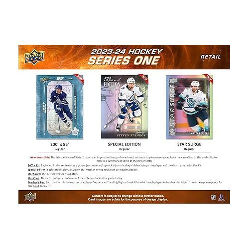  Upper Deck 2023-24 Series 1 Hockey Card Collector's Tin