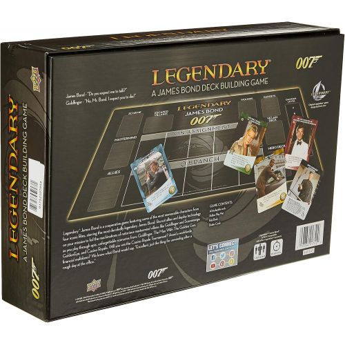  Upper Deck 2019 Legendary: 007, James Bond Deck-Building Game