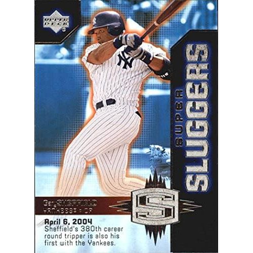  2004 Upper Deck Super Sluggers #11 Gary Sheffield