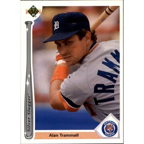  1991 Upper Deck Silver Sluggers #SS2 Alan Trammell