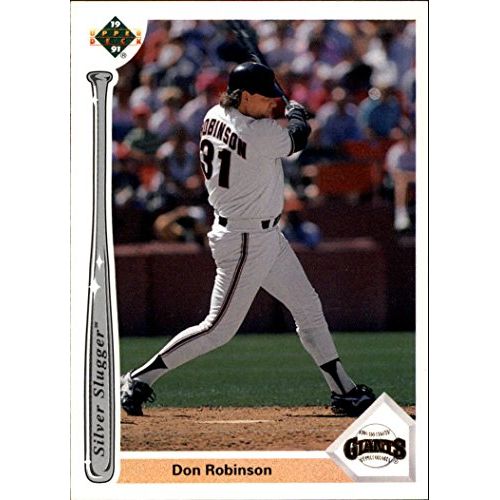  1991 Upper Deck Silver Sluggers #SS16 Don Robinson