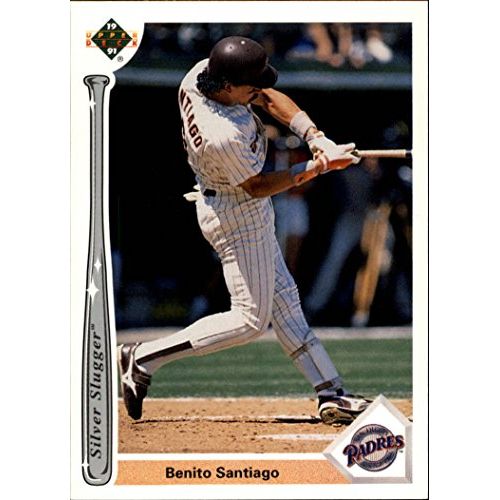  1991 Upper Deck Silver Sluggers #SS17 Benito Santiago