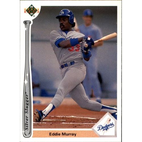  1991 Upper Deck Silver Sluggers #SS6 Eddie Murray