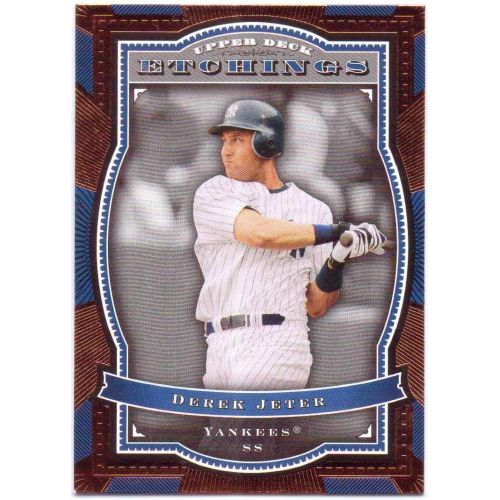  Derek Jeter 2004 Upper Deck Etchings #45 - New York Yankees