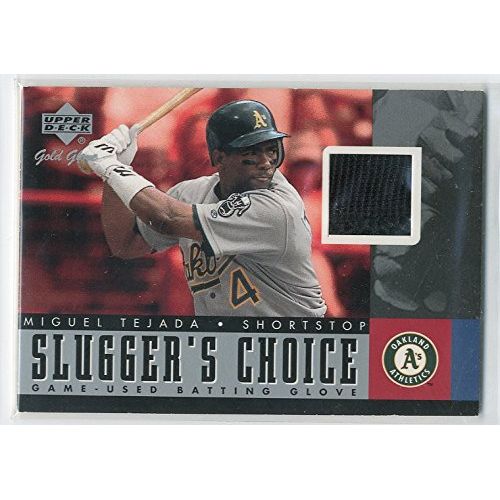  2001 Upper Deck Gold Glove Sluggers Choice #SCMT Miguel Tejada - NM-MT