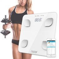 UpperX Bluetooth Body Fat Scale,THZY Digital Body Weight Bathroom Scale with iOS and Android App...