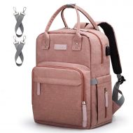 Diaper Bag Backpack Upsimples Multi-Function Maternity Nappy Bags for Mom & Dad, Travel Back Pack...