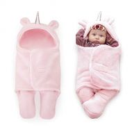Upsimples Newborn Baby Girl Blanket Soft Plush Unicorn Baby Swaddle Blanket Baby Girl Clothes Receiving Blankets for Girls 0-6 Months,Baby Girl Shower Gifts