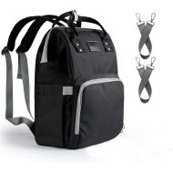 [아마존 핫딜]  [아마존핫딜]Upsimples Diaper Bag Maternity Nappy Bag Backpack Waterproof Diaper Backpack Large Capacity...