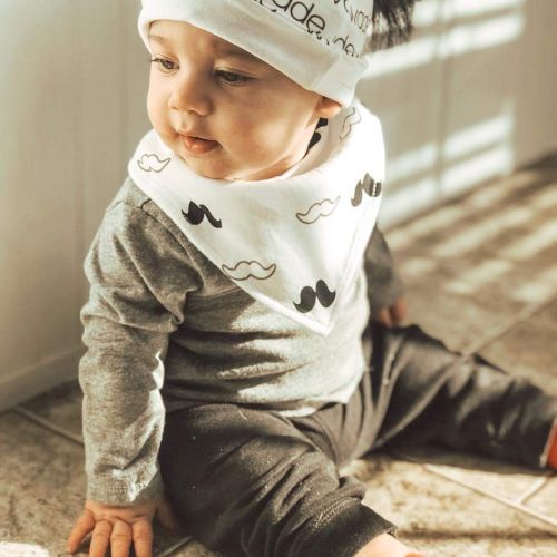  [아마존 핫딜]  [아마존핫딜]10-Pack Baby Bibs Upsimples Baby Bandana Drool Bibs for Drooling and Teething, 100% Organic Cotton and Super Absorbent Bibs for Baby Boys, Baby Shower Gift Set