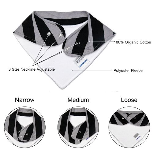  [아마존 핫딜]  [아마존핫딜]10-Pack Baby Bibs Upsimples Baby Bandana Drool Bibs for Drooling and Teething, 100% Organic Cotton and Super Absorbent Bibs for Baby Boys, Baby Shower Gift Set