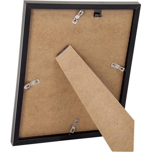  [아마존 핫딜] [아마존핫딜]Upsimples upsimples 8x10 Picture Frame Set of 10,Display Pictures 5x7 with Mat or 8x10 Without Mat,Multi Photo Frames Collage for Wall or Tabletop Display,Black