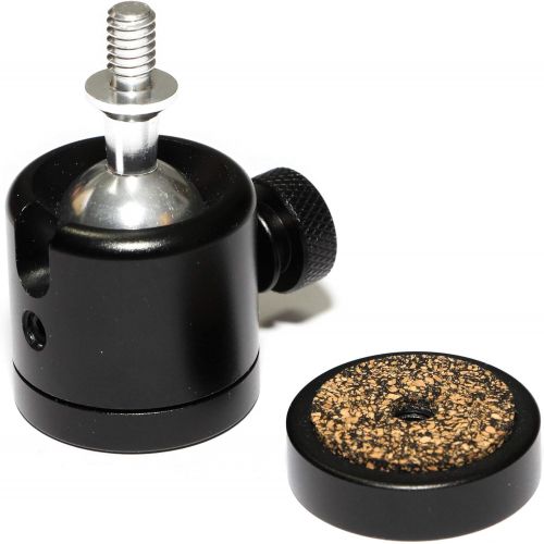  [아마존베스트]Uptitle Mini Ball Head 1/4 Inch Ball Head Metal 1/4 Inch Thread Tripod Head