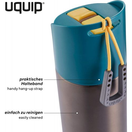  Uquip Activity Steel Outdoor Bottle - 24 oz Water Flask BPA-Free Leakproof for Bike and Sport