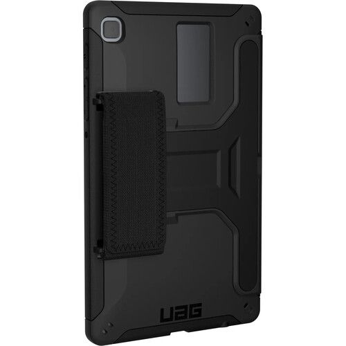  Urban Armor Gear Scout Case with Hand Strap for Galaxy Tab A7 Lite (Black)