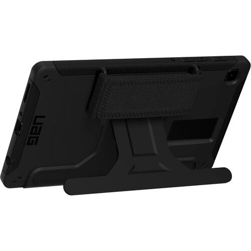  Urban Armor Gear Scout Case with Hand Strap for Galaxy Tab A7 Lite (Black)